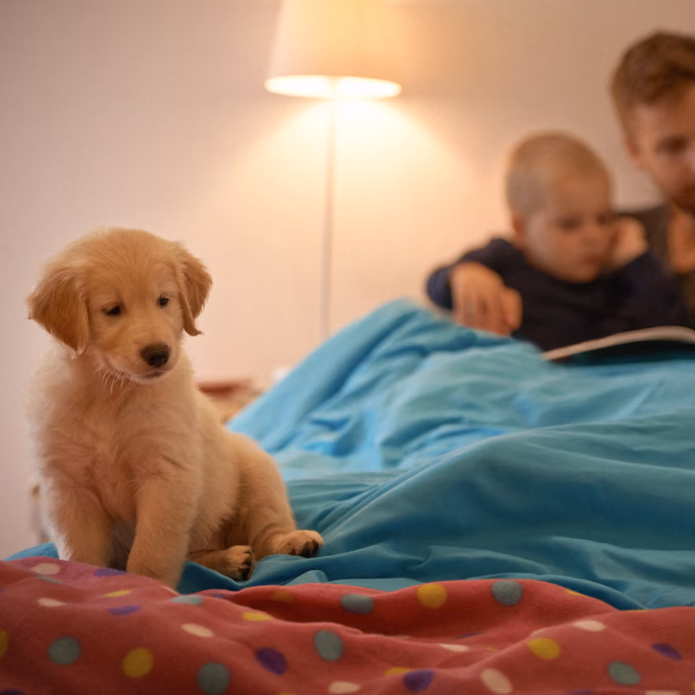 Evde yavru köpek eğitimi